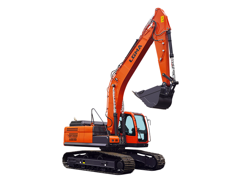 LG220 excavator